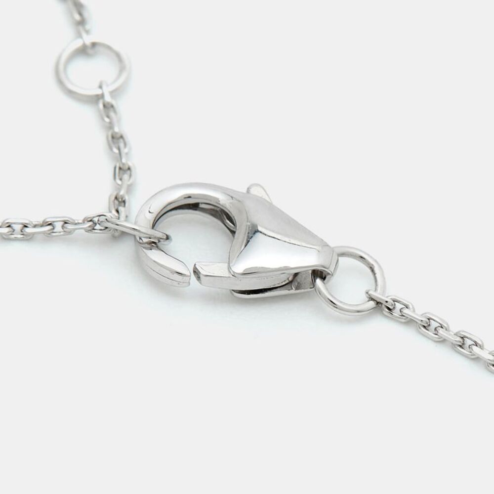 Messika Diamond Pave 18K White Gold Children Bracelet - Picture 5 of 7